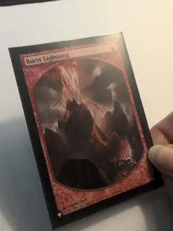 Burst Lightning Medium Play MTG Promos Magic Player Rewards - Image 2