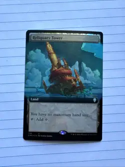 1x Reliquary Tower, Extended Art Foil, Magic MTG NM - Image 1