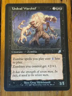 Undead Warchief - MTG - 78/143 - Image 1