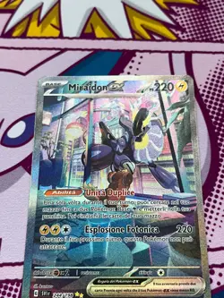 Pokemon TCG - Miraidon ex 244/198 - SAR - Scarlet Violet Base - Secret Rare - NM - Image 4