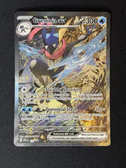 Greninja ex SVP 132 SV: Scarlet & Violet Promo Pokemon TCG NM - Image 1