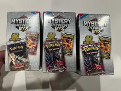 3 Pokemon Mystery Power Box Chase Pack Seeded 1:10 (5 Booster Packs) NEW SEALED - Image 2