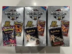 3 Pokemon Mystery Power Box Chase Pack Seeded 1:10 (5 Booster Packs) NEW SEALED - Image 4