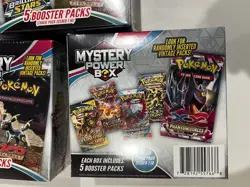 3 Pokemon Mystery Power Box Chase Pack Seeded 1:10 (5 Booster Packs) NEW SEALED - Image 5
