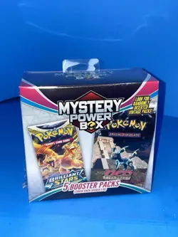 Pokemon Mystery Power Box Chase Pack Seeded 1:10 (5 Booster Packs) NEW SEALED - Image 1