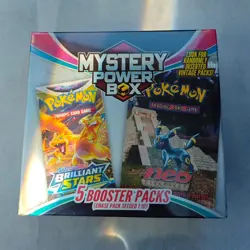 Pokemon Mystery Power Box SEALED Chase Pack Seeded 1:10 (5 Booster Packs) NEW - Image 1