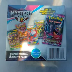Pokemon Mystery Power Box SEALED Chase Pack Seeded 1:10 (5 Booster Packs) NEW - Image 2