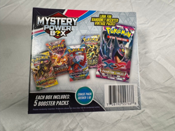 Pokemon Mystery Power Box Chase Pack Seeded 1:10 NEW SEALED (5 Booster Packs) - Image 1