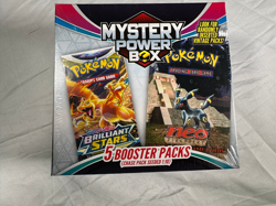 Pokemon Mystery Power Box Chase Pack Seeded 1:10 NEW SEALED (5 Booster Packs) - Image 1