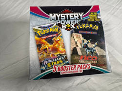 Pokemon Mystery Power Box Chase Pack Seeded 1:10 NEW SEALED (5 Booster Packs) - Image 1