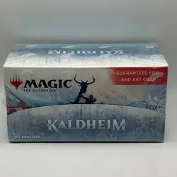 Magic The Gathering Kaldheim Sealed Set Booster Box Of 30 Packs English Sealed! 630509971138 - Image 1