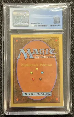 1993 Magic MTG CE Collectors Edition Word of Command CGC 9 - Image 2