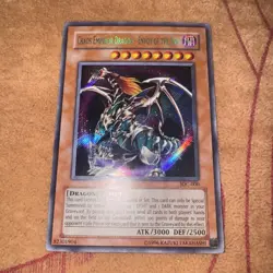 🔥 YUGIOH CHAOS EMPEROR DRAGON - ENVOY OF THE END IOC-000 SECRET ORIGINAL LP #1 - Image 1