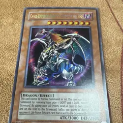🔥 YUGIOH CHAOS EMPEROR DRAGON - ENVOY OF THE END IOC-000 SECRET ORIGINAL LP #1 - Image 3