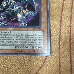 🔥 YUGIOH CHAOS EMPEROR DRAGON - ENVOY OF THE END IOC-000 SECRET ORIGINAL LP #1 - Image 4