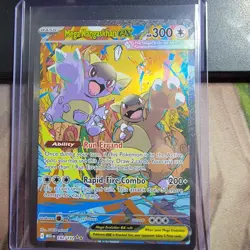 Mega Kangaskhan Ex 182/132 Mega Evolution SIR Mint English Pokemon TCG - Image 1