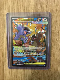 Mega Kangaskhan Ex 182/132 Mega Evolution SIR Mint English Pokemon TCG - Image 2