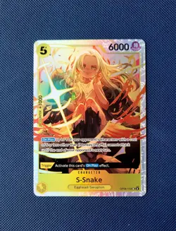 S-Snake OP08-112 SR Super Rare - Two Legends - One Piece Card Game - Packfresh - Image 1