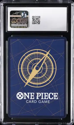2024 ONE PIECE JPN SAIKYO JUMP #P-075 MONKEY D. LUFFY CGC 10 GEM MINT - Image 2