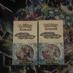 Pokemon TGC Journey Together Half Booster Box Display 18 Packs Sealed - Image 1