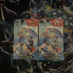 Pokemon TGC Journey Together Half Booster Box Display 18 Packs Sealed - Image 2