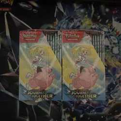 Pokemon TGC Journey Together Half Booster Box Display 18 Packs Sealed - Image 4