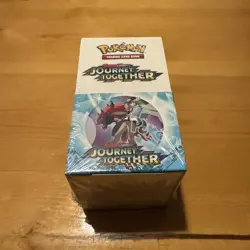 Pokemon TGC Journey Together Half Booster Box Display 18 Packs Sealed - Image 1
