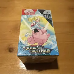 Pokemon TGC Journey Together Half Booster Box Display 18 Packs Sealed - Image 4