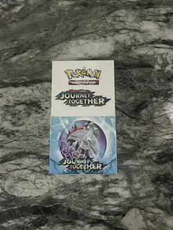 Pokemon TGC Journey Together Half Booster Box Display 18 Packs Sealed - Image 1
