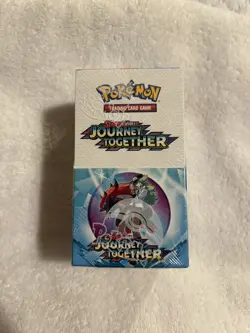 Pokemon TGC Journey Together Half Booster Box Display 18 Packs Sealed - Image 1