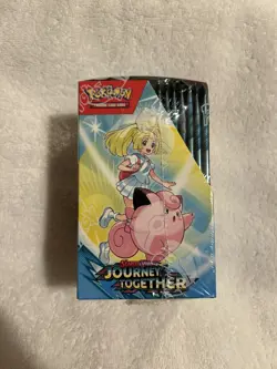 Pokemon TGC Journey Together Half Booster Box Display 18 Packs Sealed - Image 2