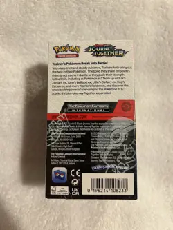 Pokemon TGC Journey Together Half Booster Box Display 18 Packs Sealed - Image 4