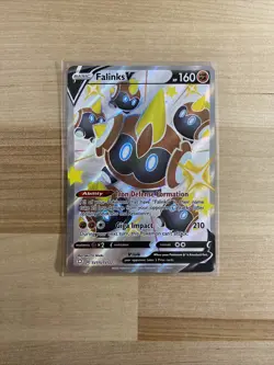 Pokemon Falinks V SV115/SV122 Full Art Shiny Rare Holo Shining Fates NM/M - Image 1