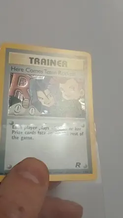 2000 Pokemon Here Comes Team Rocket! 15/82 Holo Rare Team Rocket Set LP - Image 2