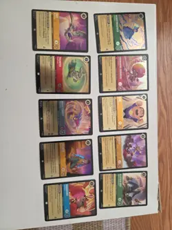 Disney Lorcana Lot Of 30 ( Sr, Rares, Foils) Foils First Picture - Image 1
