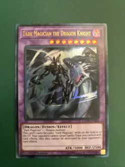 🔥 YUGIOH Dark Magician The Dragon Knight LEDD- ENA00 Ultra Rare 1st Edition NM - Image 1