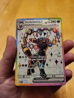 Pokemon TCG Umbreon EX Full Art SVP 176 Black Star Promo Near Mint - Image 1