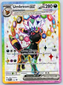 Umbreon ex SVP 176 (NM) - Scarlet & Violet Black Star Promo - Pokemon TCG - Image 1