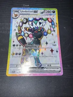 Pokemon TCG - Umbreon Ex SVP 176 - Prismatic Evolutions Full Art Promo Near Mint - Image 1