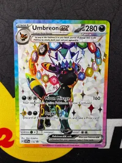 Umbreon EX 176 SVP Black Star Promo - Prismatic Evolutions - Pokemon TCG -NM - Image 1