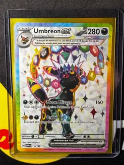 Umbreon EX 176 SVP Black Star Promo - Prismatic Evolutions - Pokemon TCG -NM - Image 3