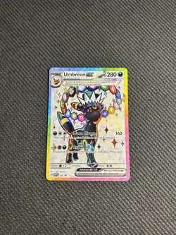 Pokemon TCG Umbreon ex SVP176 Sv: Scarlet & Violet Promo Cards Holo NM - Image 3