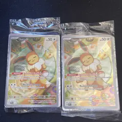 Eevee SVP173 Prismatic Evolutions - Sealed - ETB Promo - Pokemon TCG Card X2 - Image 1
