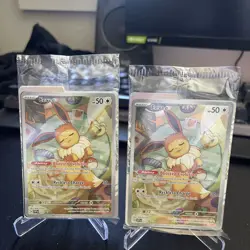 Eevee SVP173 Prismatic Evolutions - Sealed - ETB Promo - Pokemon TCG Card X2 - Image 2