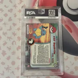 2000 SQUIRTLE #7 TOPPS CHROME POKEMON PSA 10 - Image 2