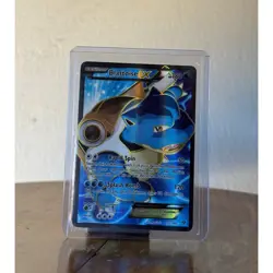 Pokemon Blastoise EX Full Art Holo Ultra Rare Card 142/146 XY Base Set 2014 - MP - Image 1