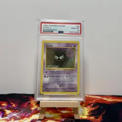 POP 336 - PSA 10 GEM MINT Gastly Base Set SHADOWLESS 1999 Card 50/102 Pokemon - Image 1