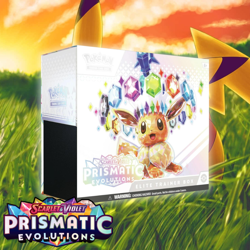 Pokemon TCG Prismatic Evolutions Elite Trainer Box ETB Factory Sealed Brand New - Image 1