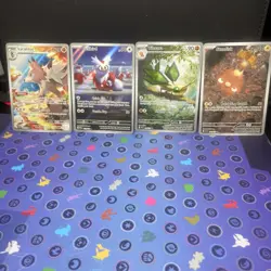 Pokemon TCG Illustration Rare Cards Lot Of 4 NM. Cards In Pictures - Image 1