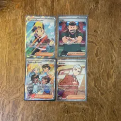 Pokemon TCG Illustration Rare Trainer Lot of 4 Cards NM (Ethan’s Adventure!) - Image 1